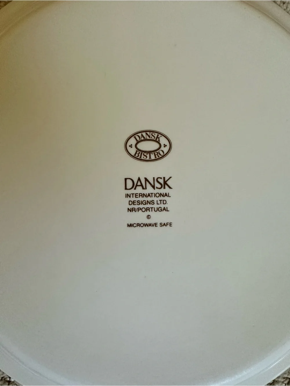 Lot of 6 Dansk Bistro Christianshavn Green Rimmed Salad Plates, 3 chipped as is
